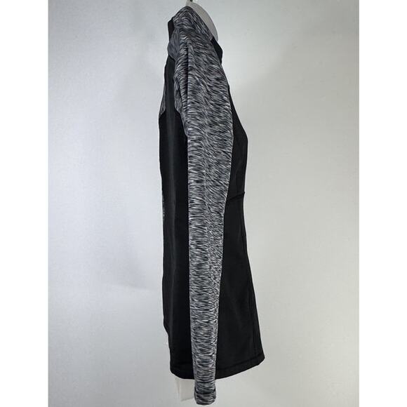 Hind Pullover Fleece Lined Jacket Women's Medium Quarter Zip Black - Picture 3 of 13